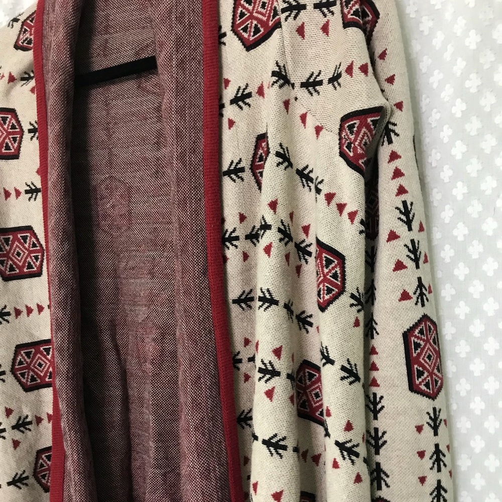 Up north rustic design cardigan